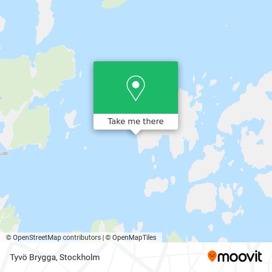 Tyvö Brygga map