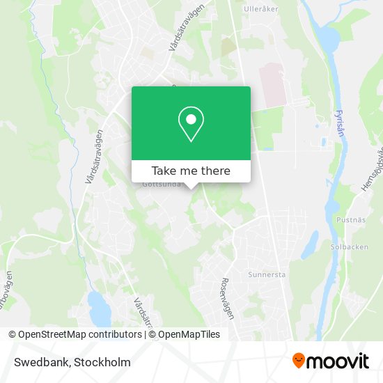 Swedbank map