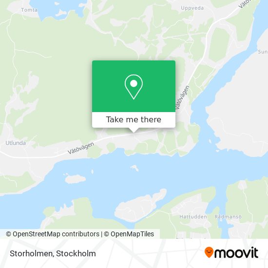 Storholmen map