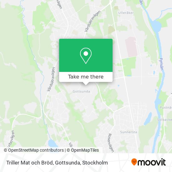 Triller Mat och Bröd, Gottsunda map