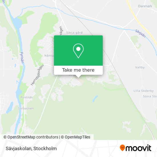 Sävjaskolan map