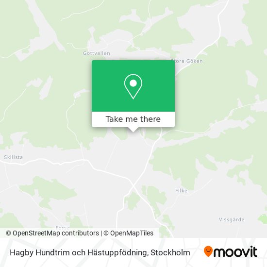 Hagby Hundtrim och Hästuppfödning map