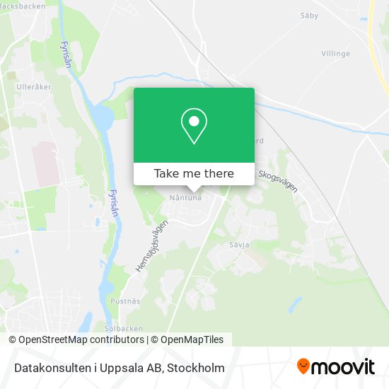 Datakonsulten i Uppsala AB map