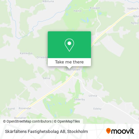 Skärfältens Fastighetsbolag AB map