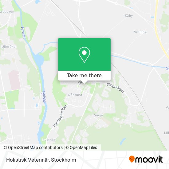 Holistisk Veterinär map