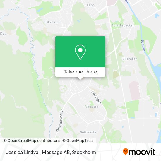 Jessica Lindvall Massage AB map