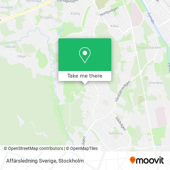 Affärsledning Sverige map