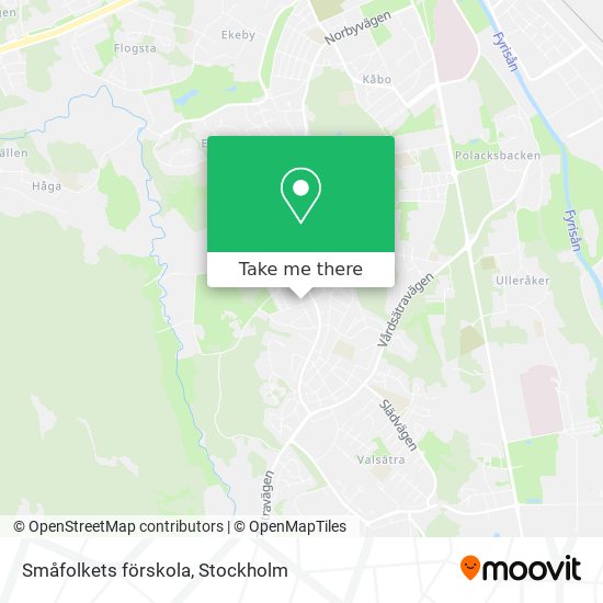 Småfolkets förskola map