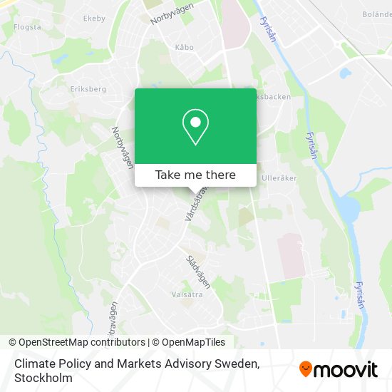 Climate Policy and Markets Advisory Sweden map