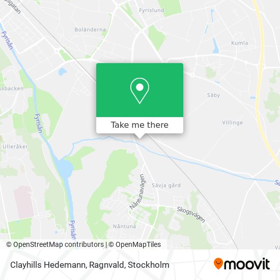 Clayhills Hedemann, Ragnvald map