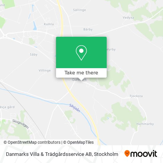 Danmarks Villa & Trädgårdsservice AB map