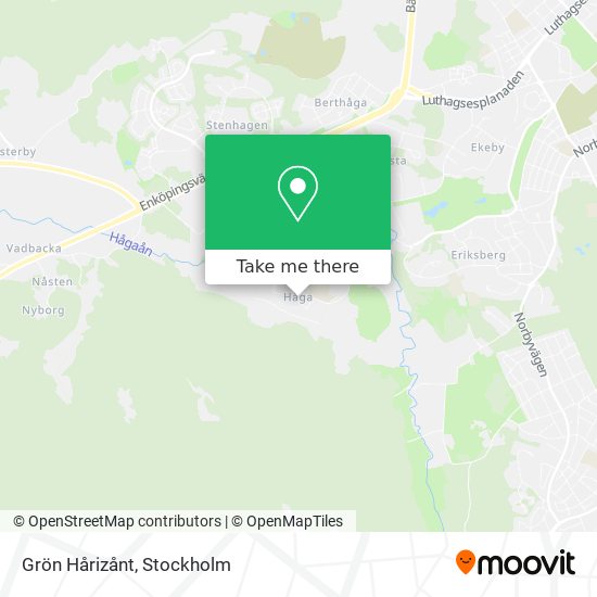 Grön Hårizånt map