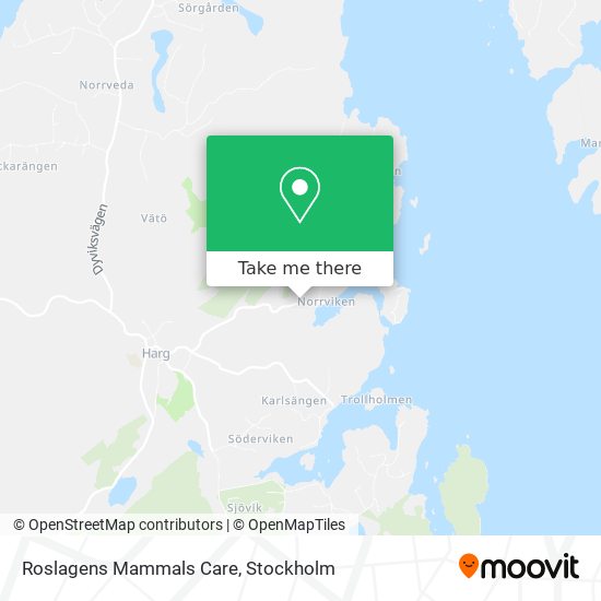 Roslagens Mammals Care map