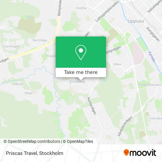 Priscas Travel map