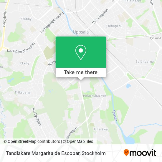 Tandläkare Margarita de Escobar map