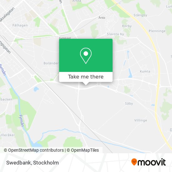 Swedbank map