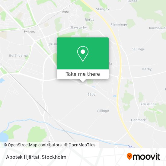 Apotek Hjärtat map