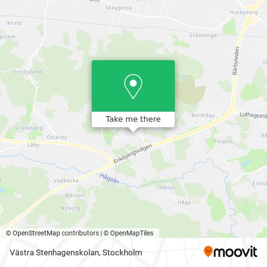 Västra Stenhagenskolan map