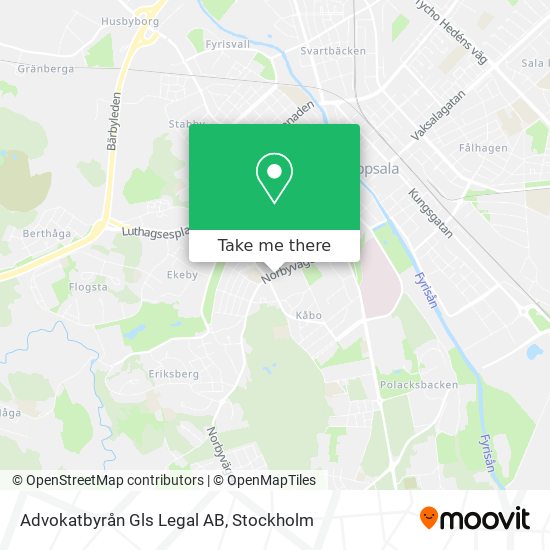 Advokatbyrån Gls Legal AB map