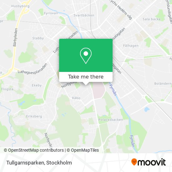 Tullgarnsparken map