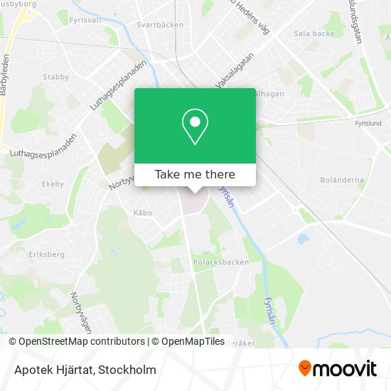 Apotek Hjärtat map