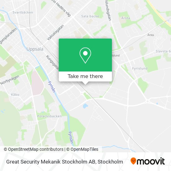 Great Security Mekanik Stockholm AB map