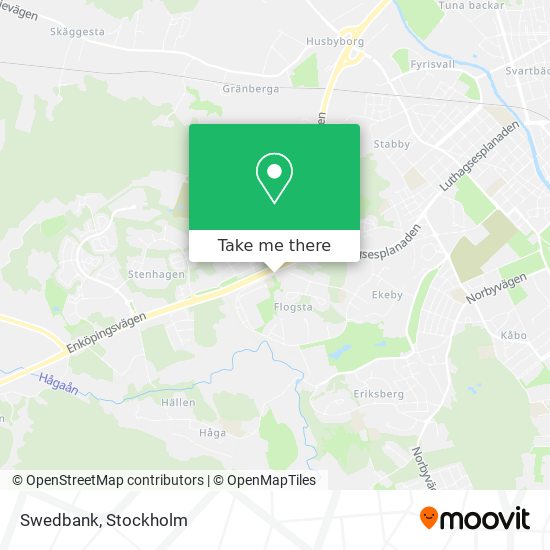 Swedbank map