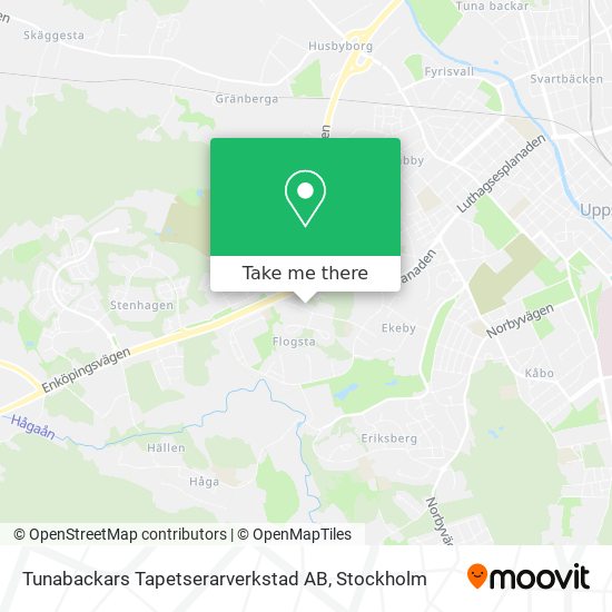 Tunabackars Tapetserarverkstad AB map