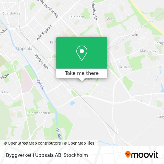 Byggverket i Uppsala AB map