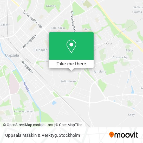 Uppsala Maskin & Verktyg map