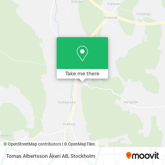 Tomas Albertsson Åkeri AB map