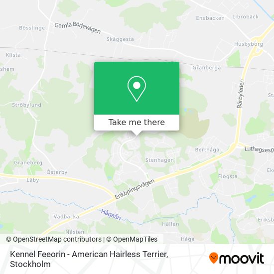 Kennel Feeorin - American Hairless Terrier map