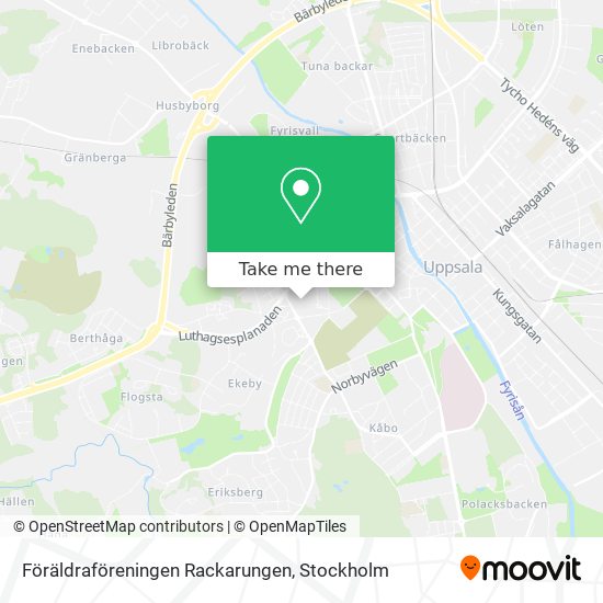 Föräldraföreningen Rackarungen map