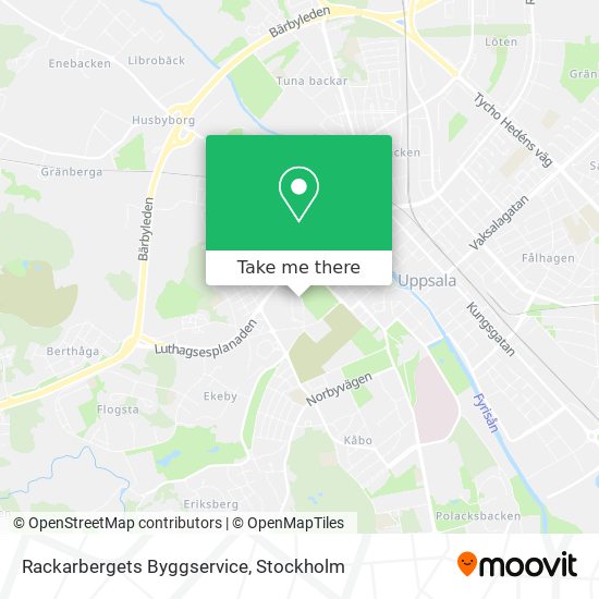 Rackarbergets Byggservice map