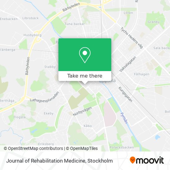 Journal of Rehabilitation Medicine map