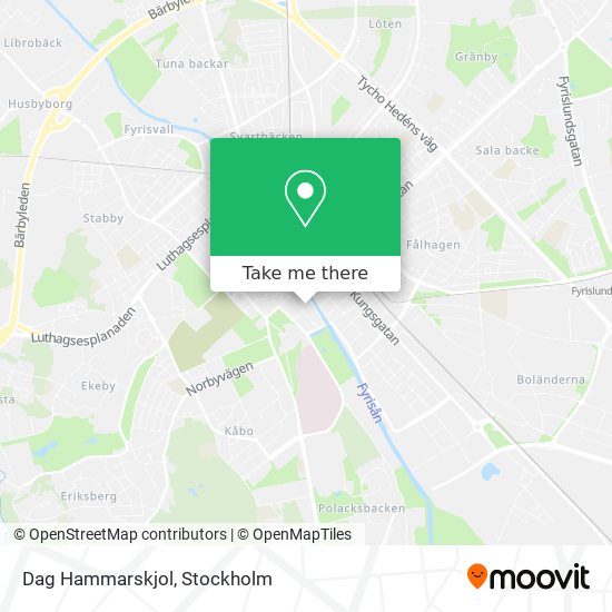 Dag Hammarskjol map