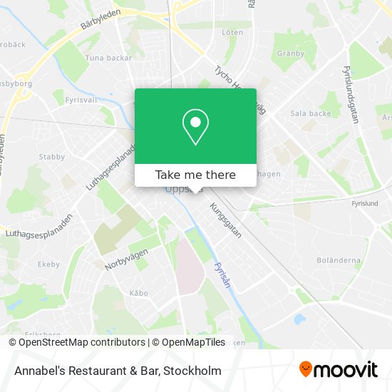 Annabel's Restaurant & Bar map