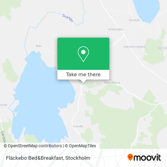 Fläckebo Bed&Breakfast map