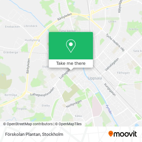 Förskolan Plantan map