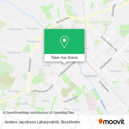 Anders Jacobson Läkarpraktik map