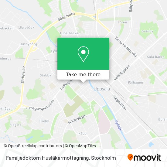 Familjedoktorn Husläkarmottagning map