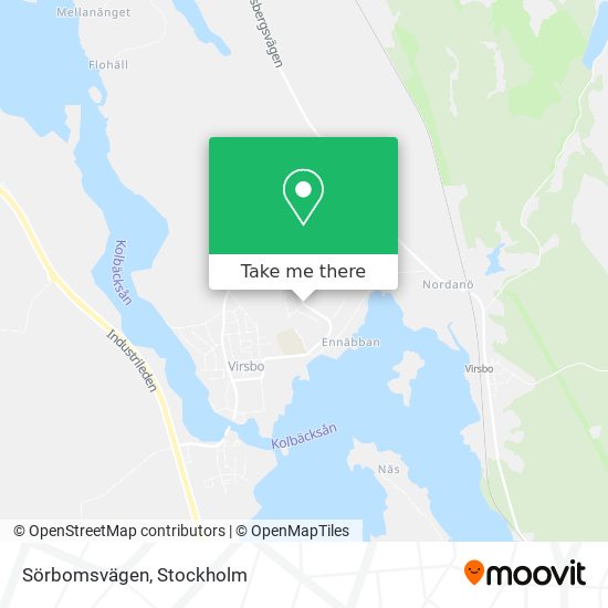 Sörbomsvägen map