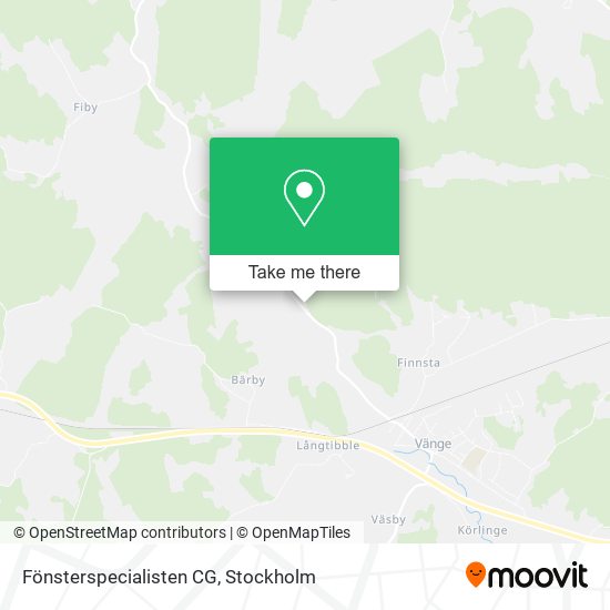 Fönsterspecialisten CG map