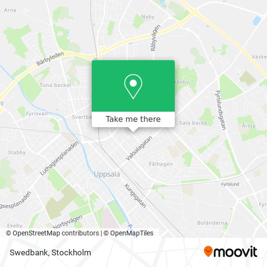 Swedbank map