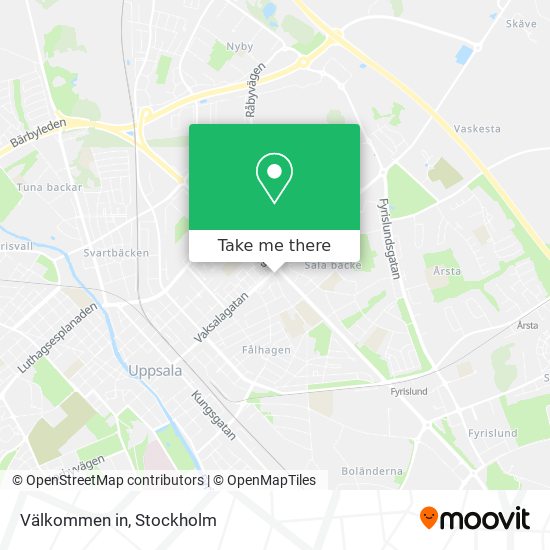 Välkommen in map