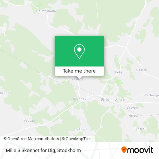 Mille S Skönhet för Dig map