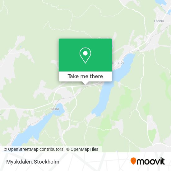 Myskdalen map