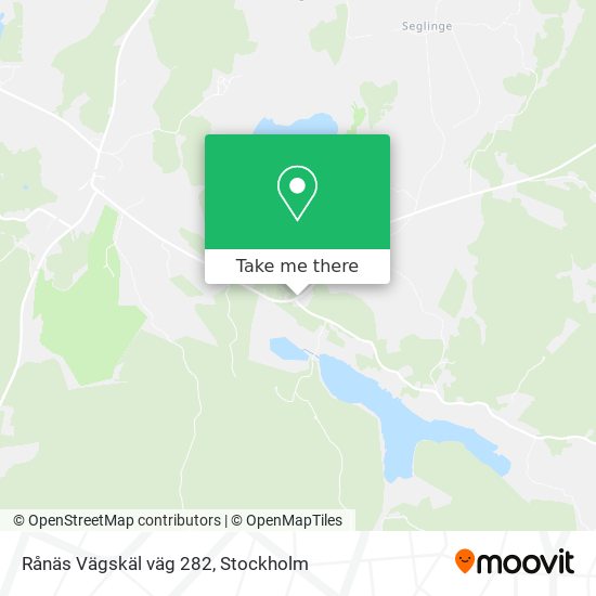 Rånäs Vägskäl väg 282 map