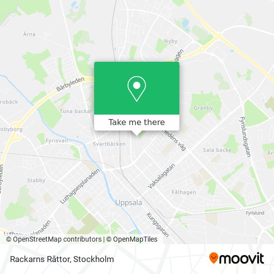 Rackarns Råttor map