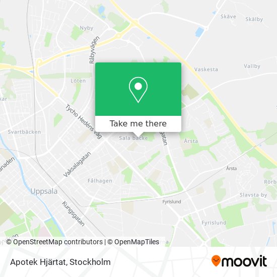 Apotek Hjärtat map